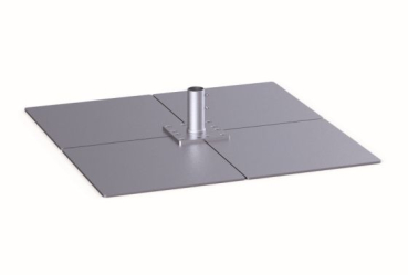 Standplatte mit Ankerhülsen-Oberteil